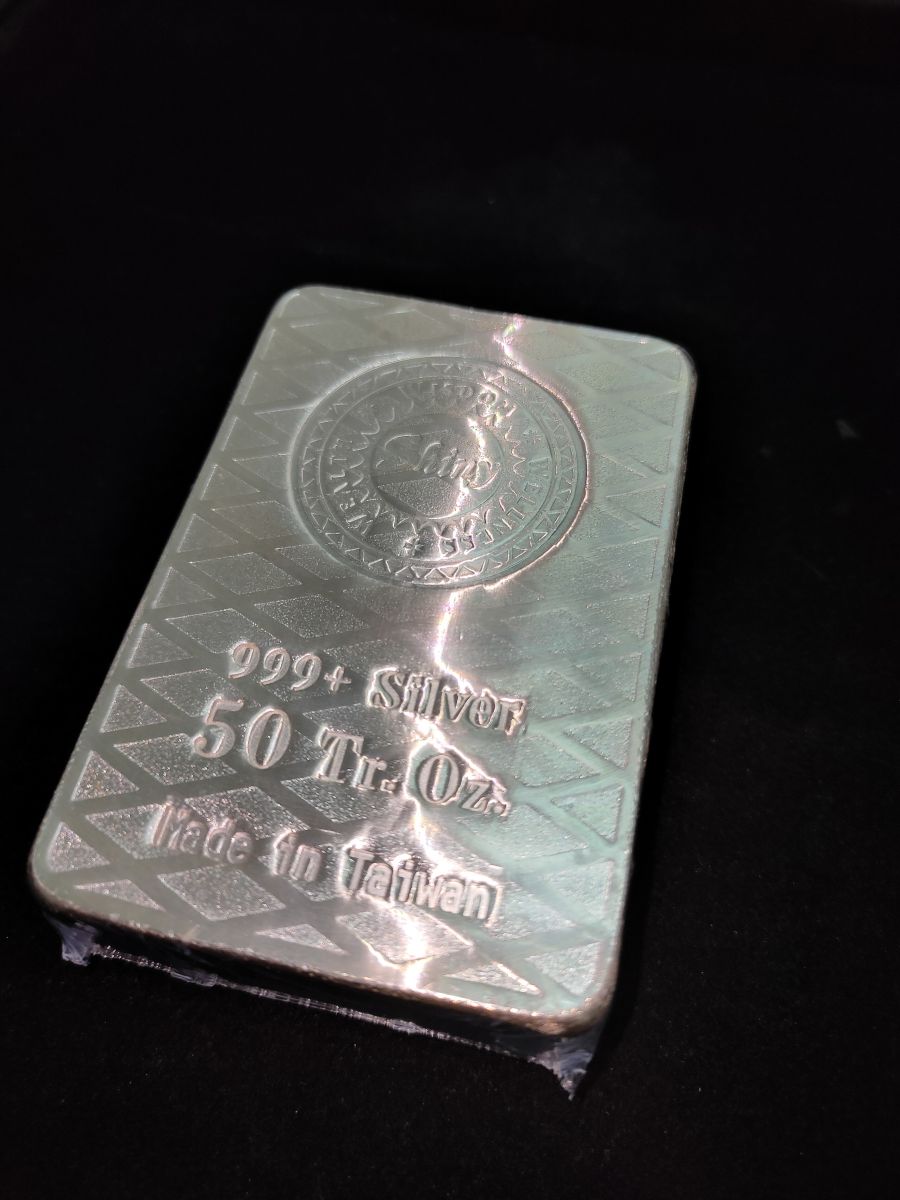 shiny silver bar 50 oz 炫麗銀條 50盎司