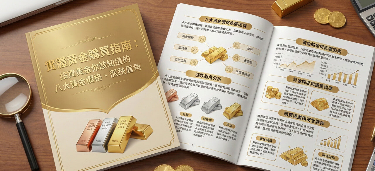 實體黃金購買指南