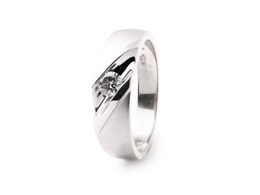 約定   0.3ct kw  戒指-男戒