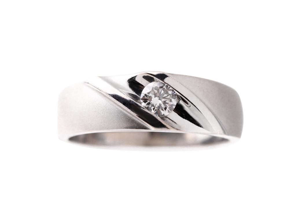 約定   0.3ct kw  戒指-男戒