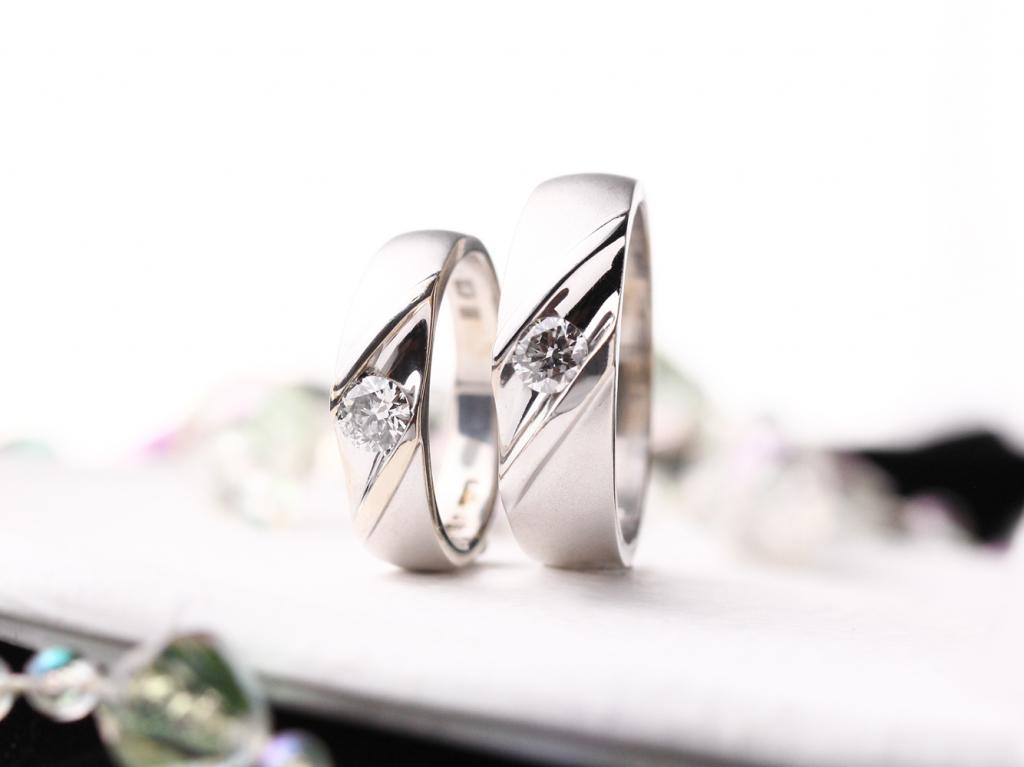 約定   0.3ct kw  戒指-男戒