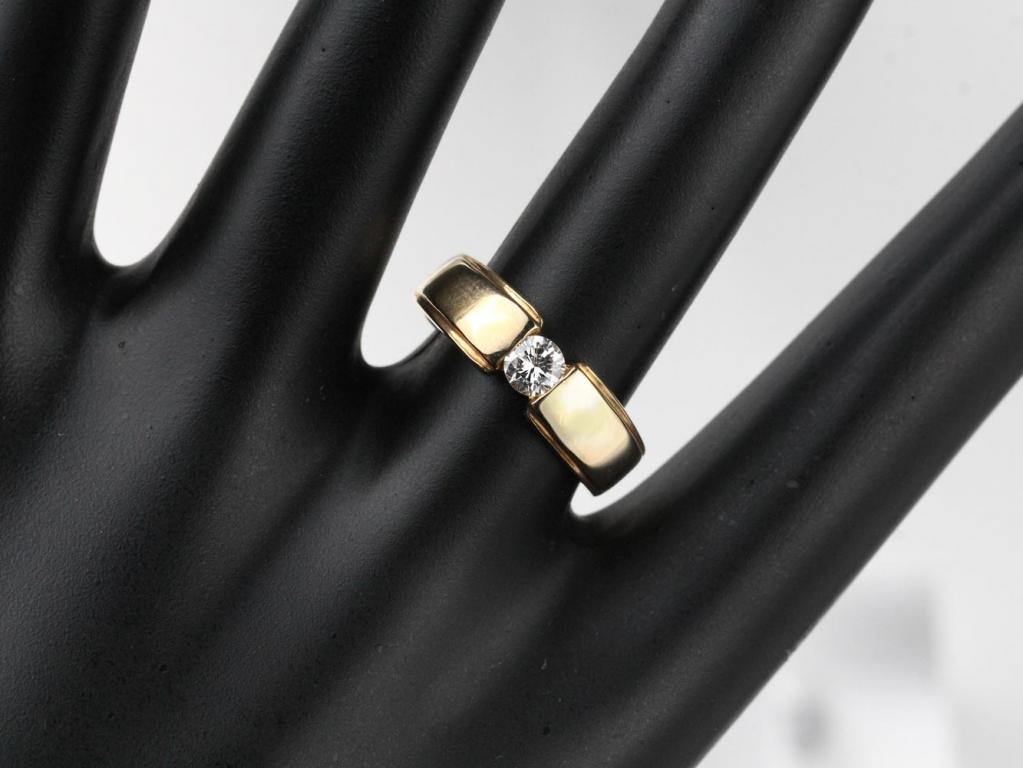 18K金經典單鑽戒戒指-女戒 0.25ct/1p  #9.5