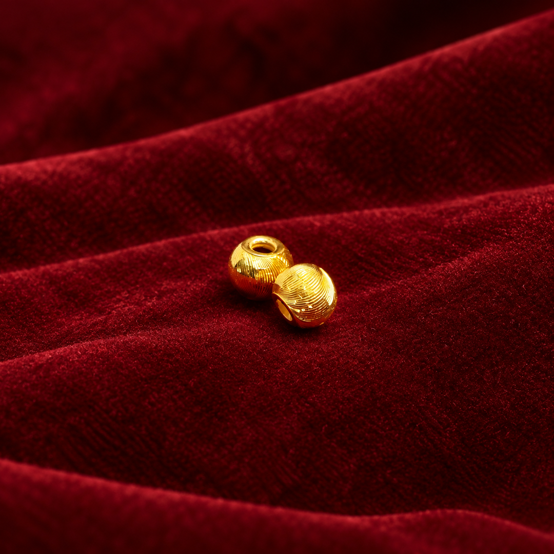 黃金貓眼金珠 0.04錢