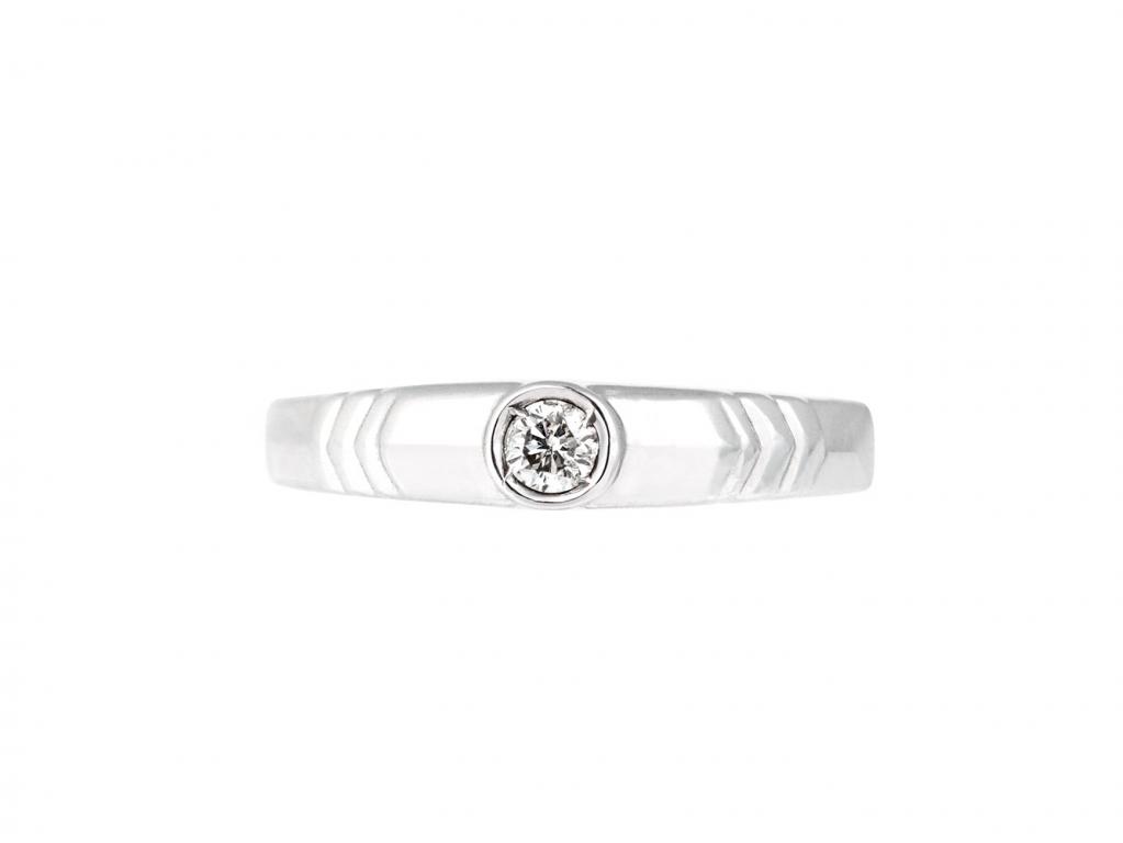 8K白女鑽戒戒指 0.10ct/1P