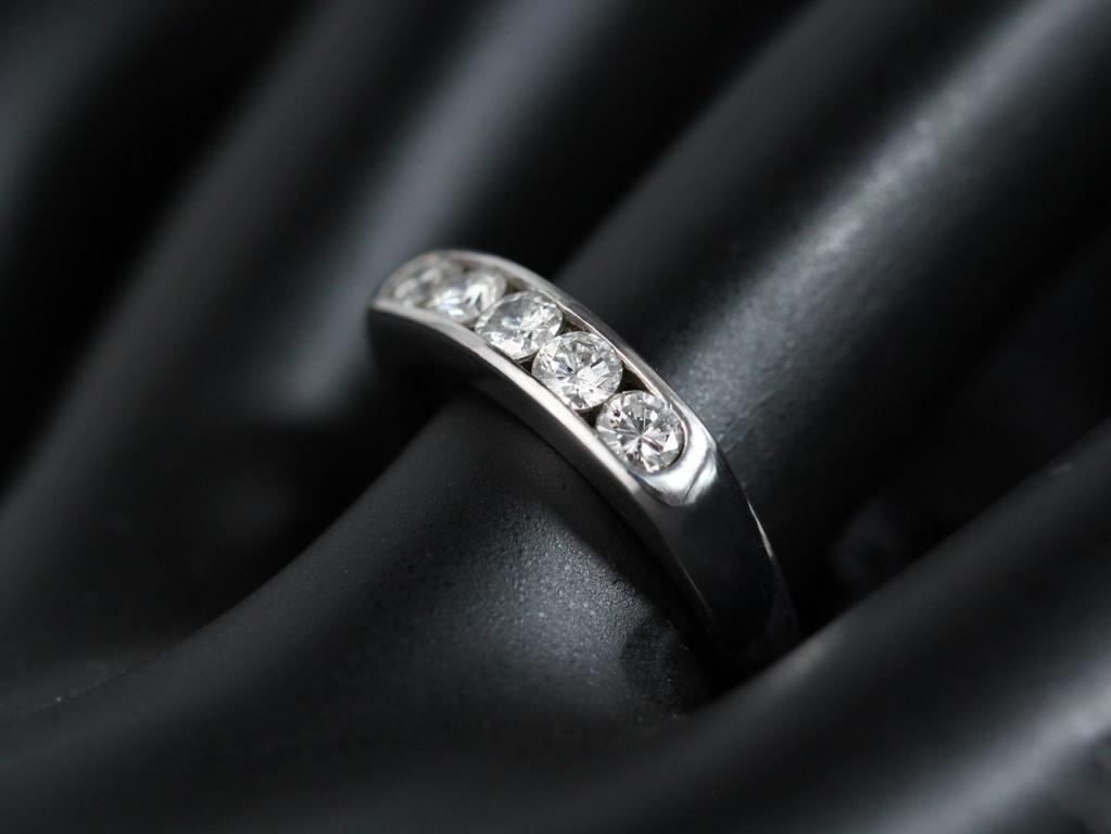 pt900白鑽戒指(女) 0.50ct 0.99錢