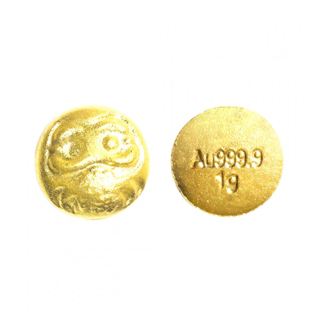 小金豆-好運達摩1克