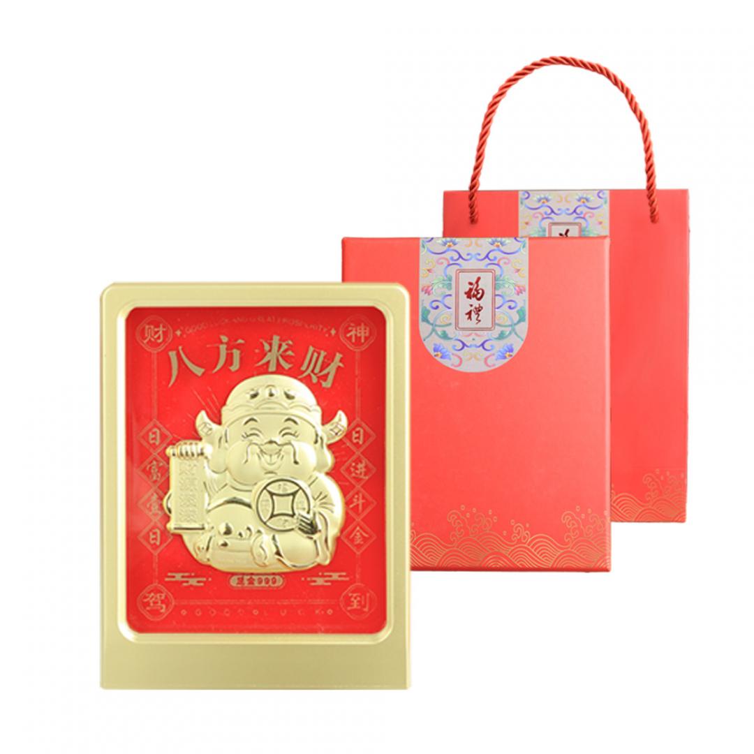 精緻擺件-過年禮盒 財神爺 0.02克