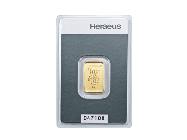 Heraeus賀利氏金條5克
