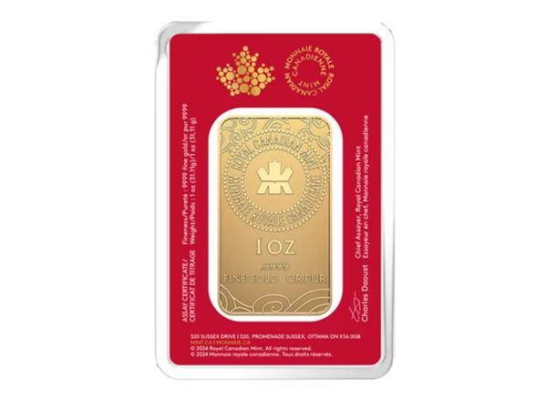 2025加拿大皇家生肖蛇年金條1盎司