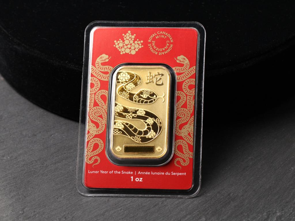 2025加拿大皇家生肖蛇年金條1盎司
