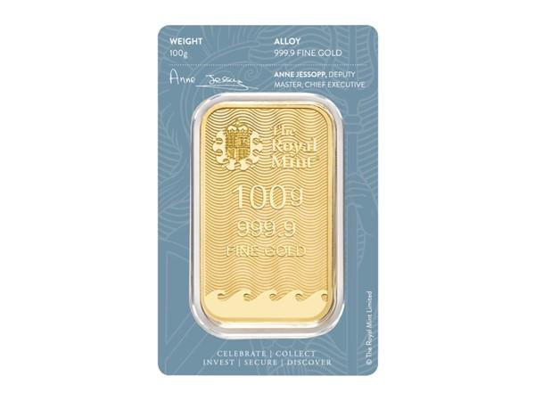 英國大不列顛女神金條100克