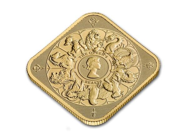 英國王室野獸系列-十紋獸金條1盎司