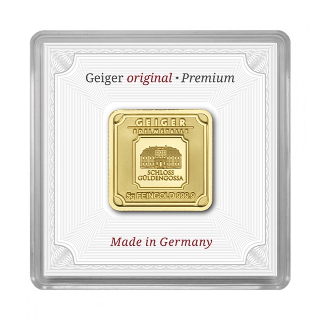德國Geiger Edelmetalle金條5克