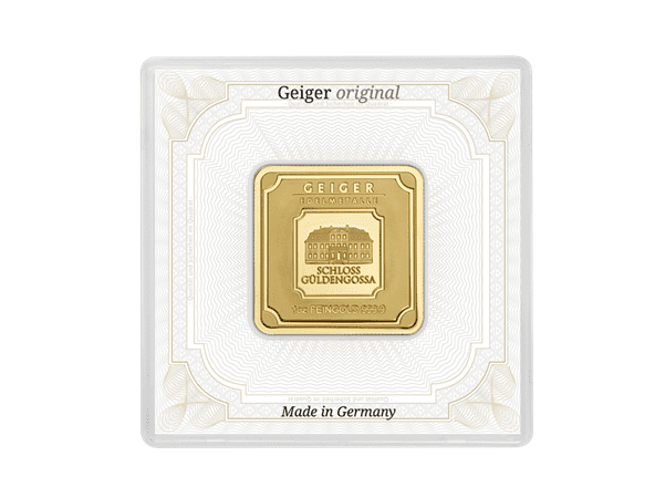 德國Geiger Edelmetalle金條1盎司