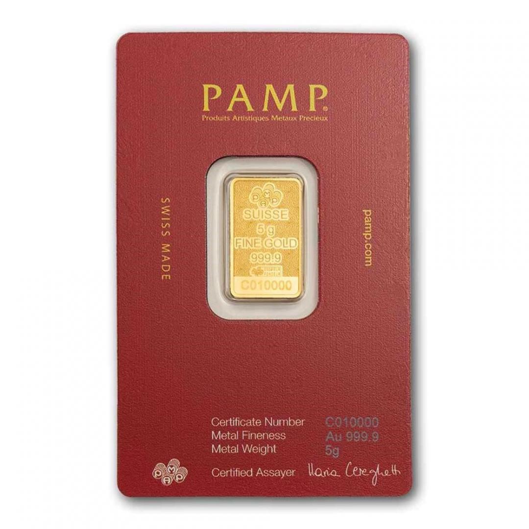 PAMP阿拉伯駱駝金條5克