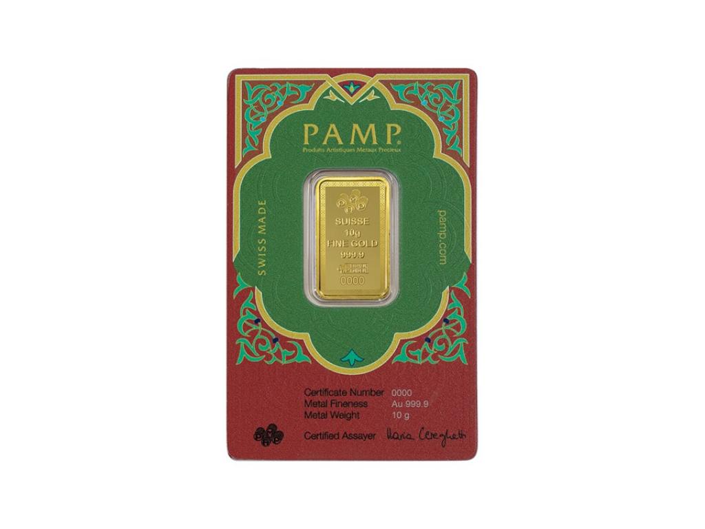 PAMP寶座經文金條10克