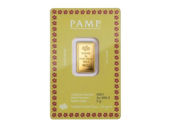 2024PAMP排燈節 - 財富吉祥女神與孔雀金條5克