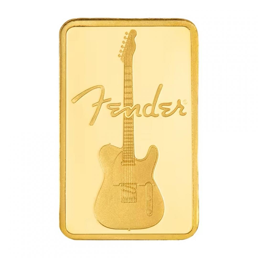 PAMP Fender 80週年紀念金條1克
