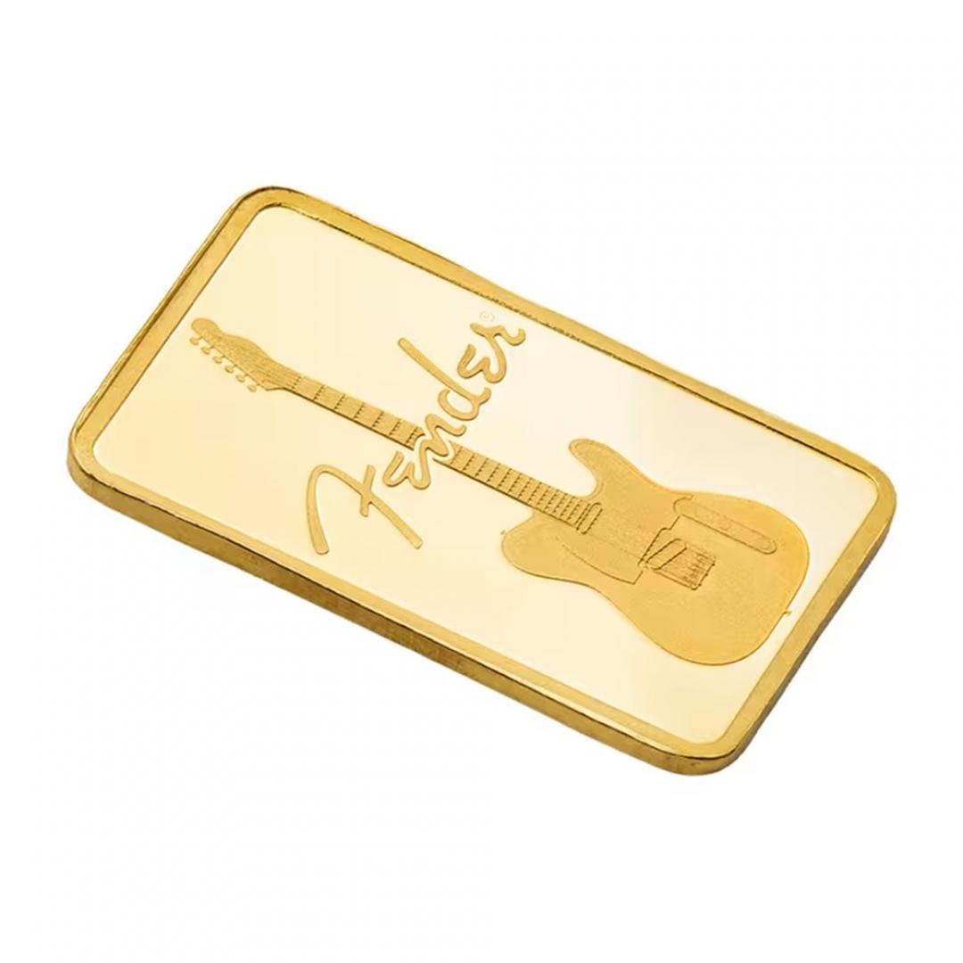 PAMP Fender 80週年紀念金條1克