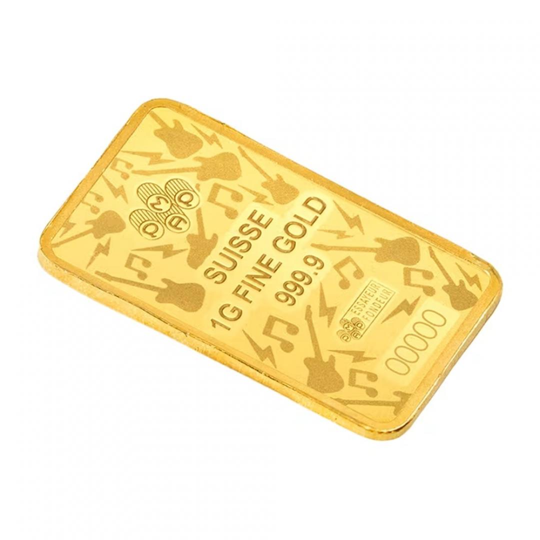 PAMP Fender 80週年紀念金條1克