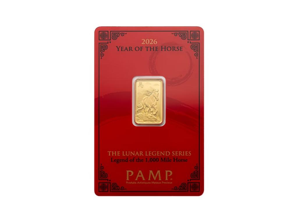 2026PAMP生肖馬年金條5克