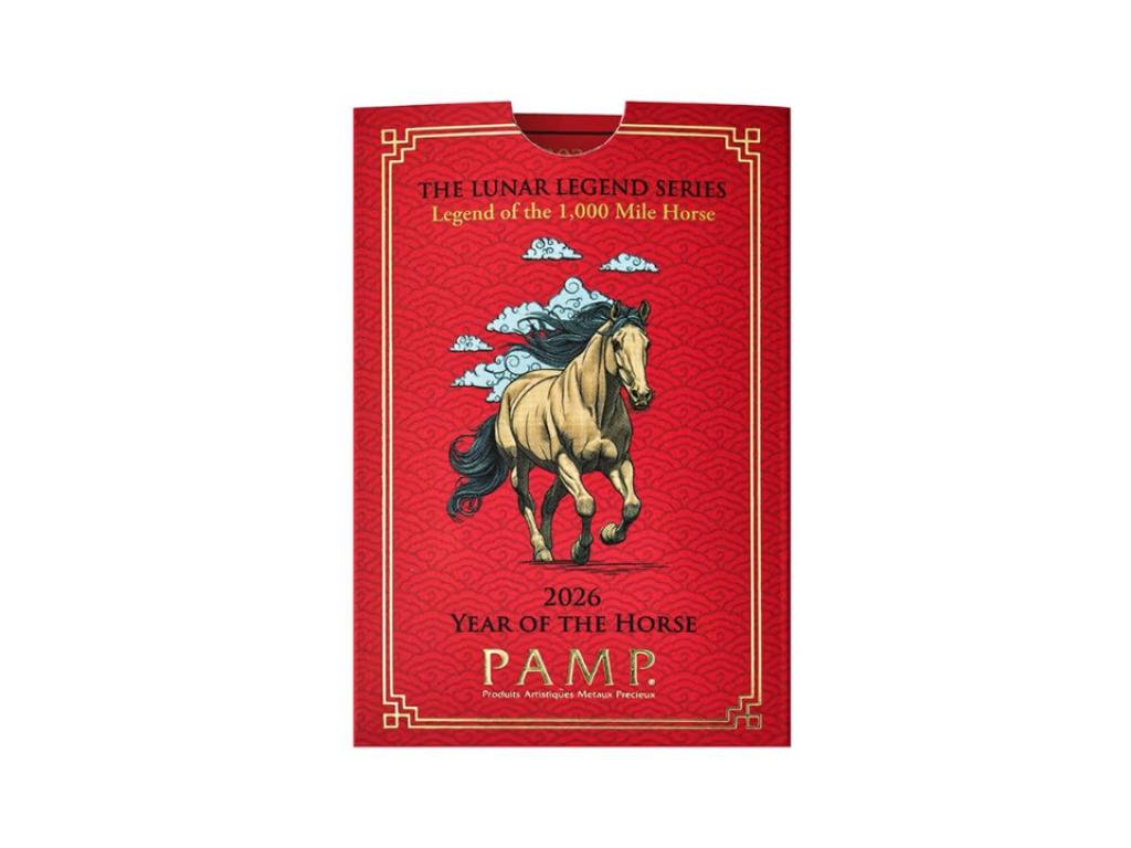 2026PAMP生肖馬年金條1盎司