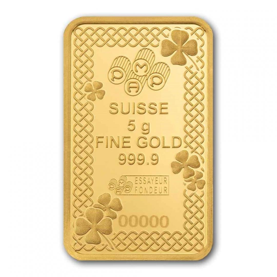 PAMP四葉幸運草金條5克
