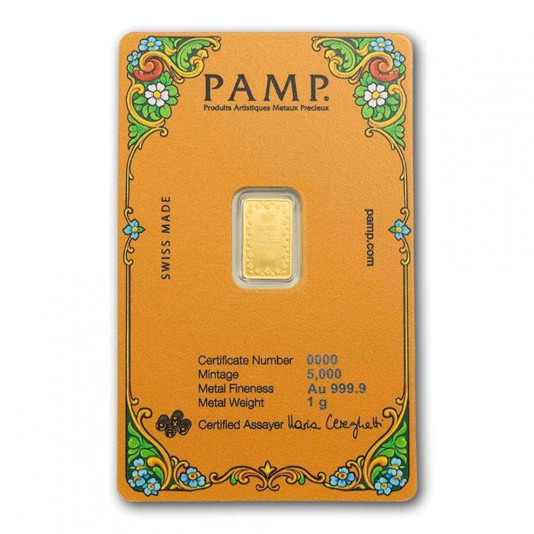 PAMP幸運金豬金條1克