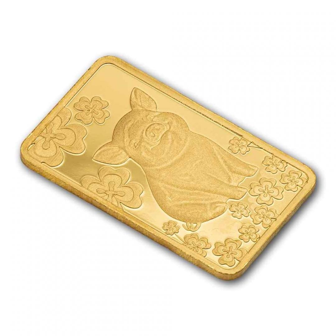PAMP幸運金豬金條1克