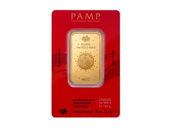 2025PAMP生肖蛇年金條1盎司