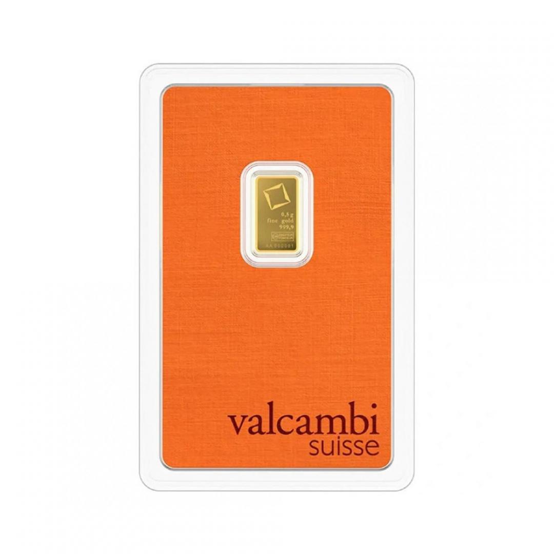 Valcambi金條0.5克