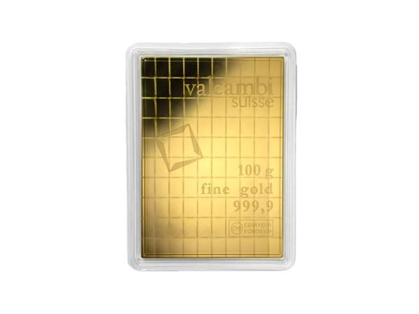 Valcambi金條1克X100片