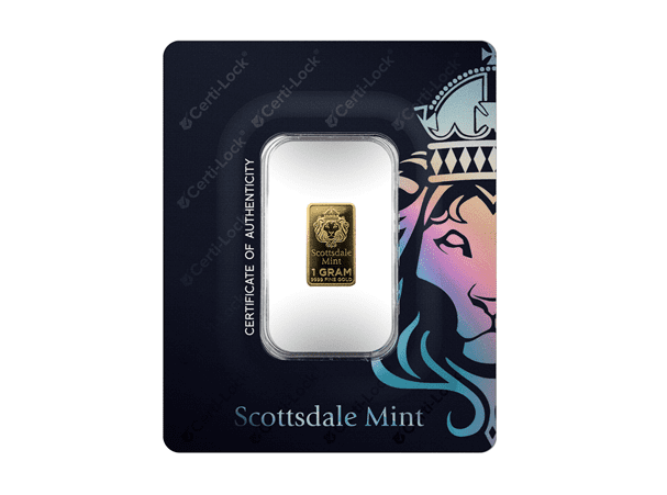 Scottsdale獅王金條1克