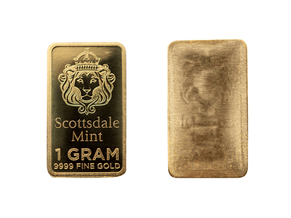 Scottsdale獅王金條1克