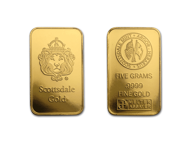Scottsdale獅王金條5克