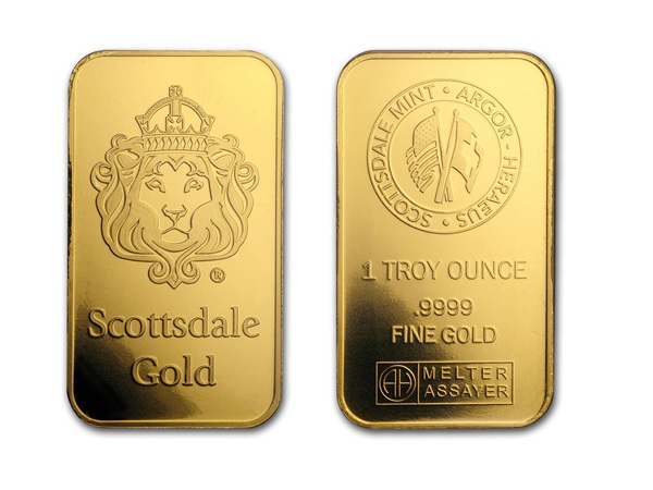 Scottsdale獅王金條1盎司