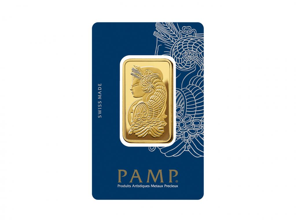 PAMP 瑞士財富女神金條