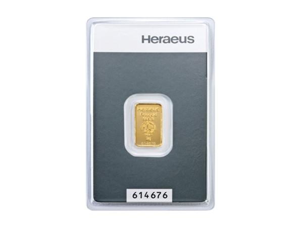 Heraeus賀利氏金條2克