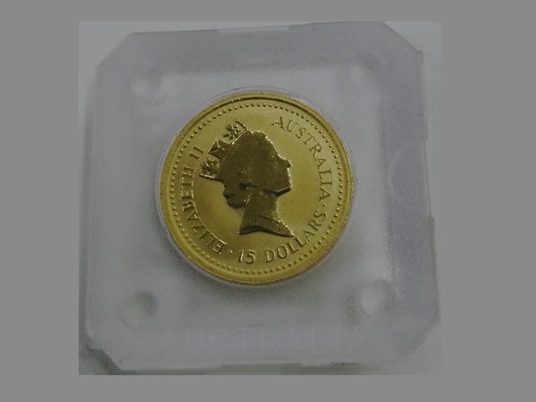 1988澳洲鴻運金幣0.1盎司