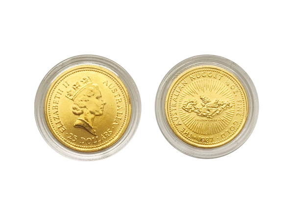 1989澳洲鴻運金幣0.25盎司