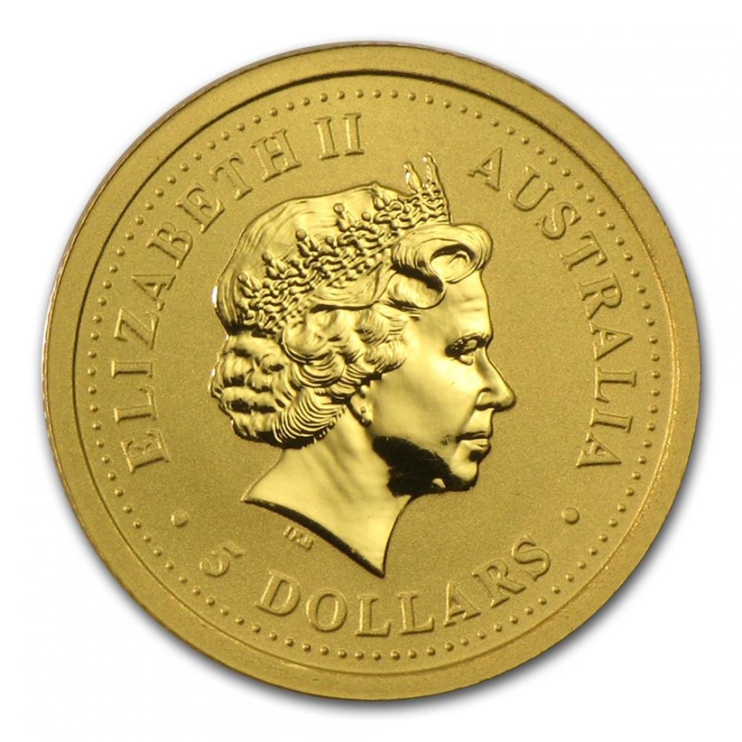 2003澳洲生肖羊年金幣0.05盎司(系列I)