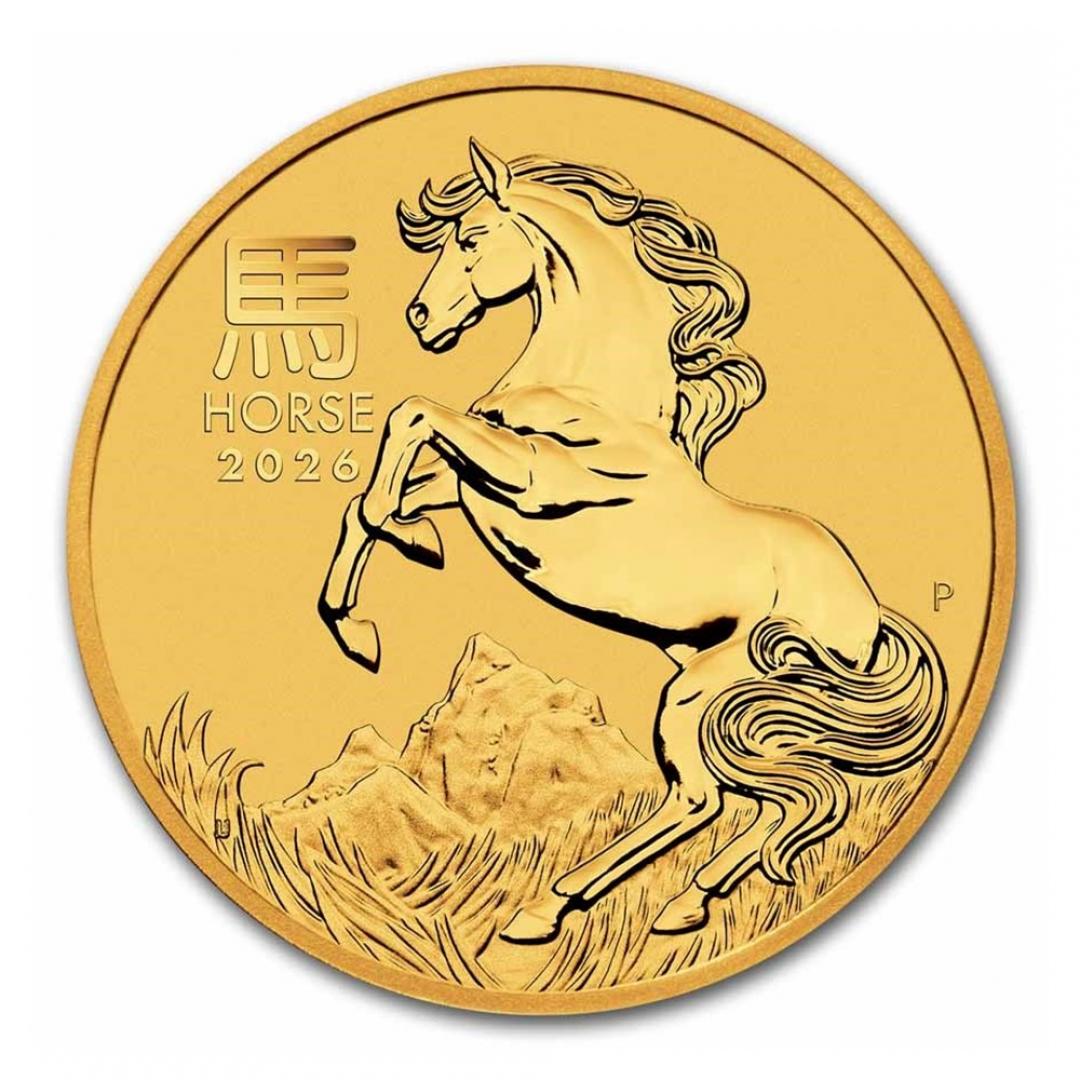 2026澳洲生肖馬年金幣0.5盎司(系列III)