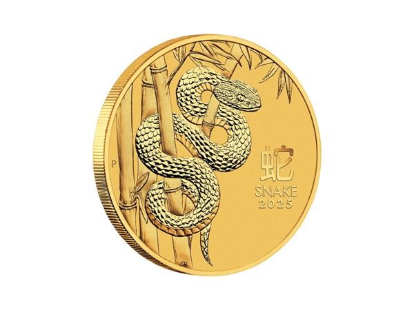 2025澳洲生肖蛇年金幣2盎司(系列III)