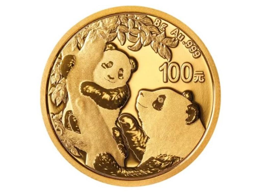 2021中國熊貓金幣8克