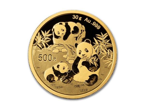 2025中國熊貓金幣30克