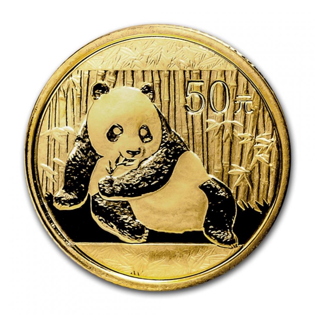 2015中國熊貓金幣0.1盎司