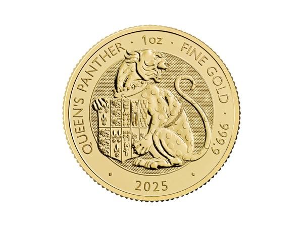 2025英都鐸獸女王的黑豹金幣1盎司