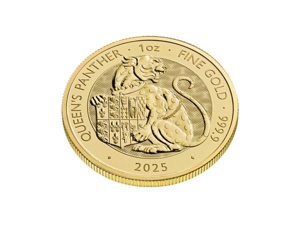 2025英都鐸獸女王的黑豹金幣1盎司