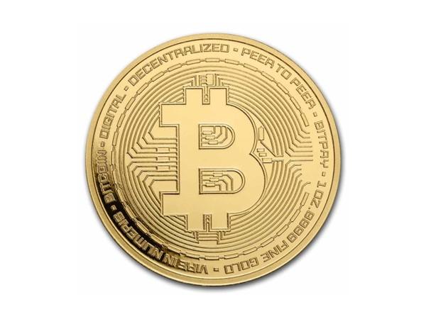 虛擬貨幣系列-比特幣金章1盎司