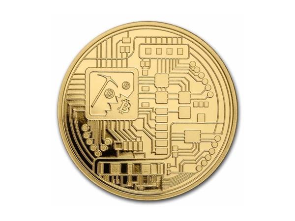 虛擬貨幣系列-比特幣金章1盎司